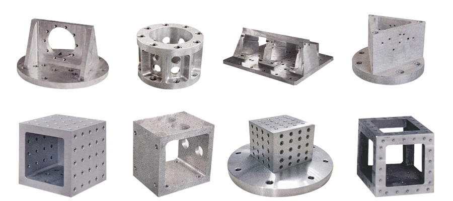 Fixtures of the electrodynamic shaker