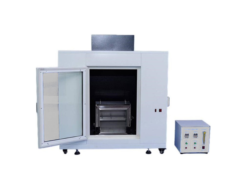 Hrizontal flaming tester for Leather