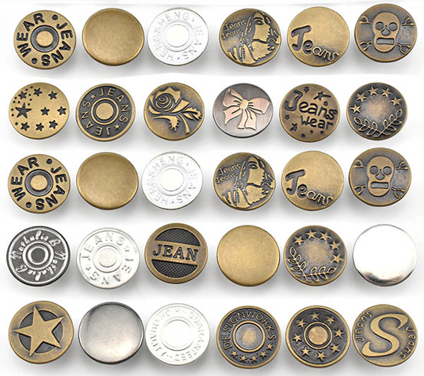 jeans buttons