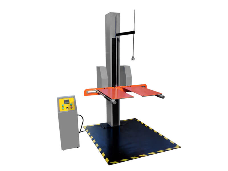 Double arm drop tester