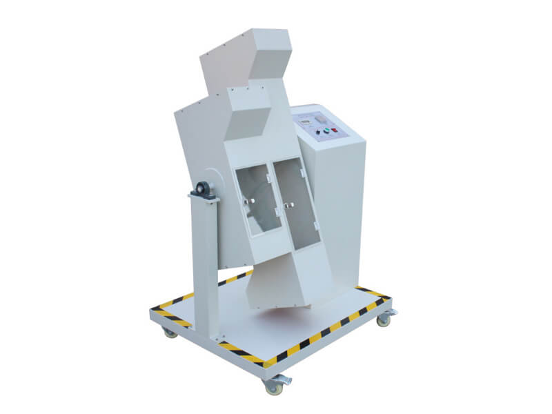 Rotating drum drop tester