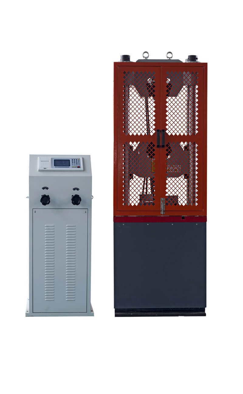 hand-operated hydraulic universal test machine