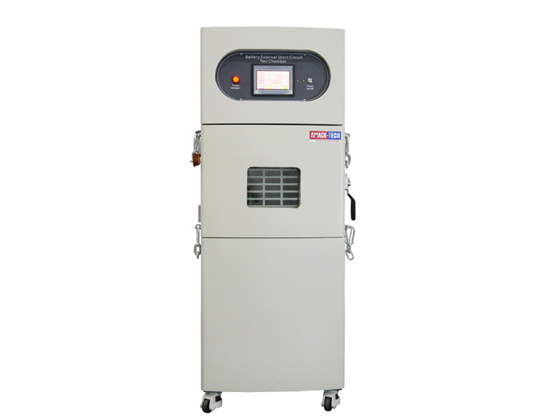 Battery external short circuit tester