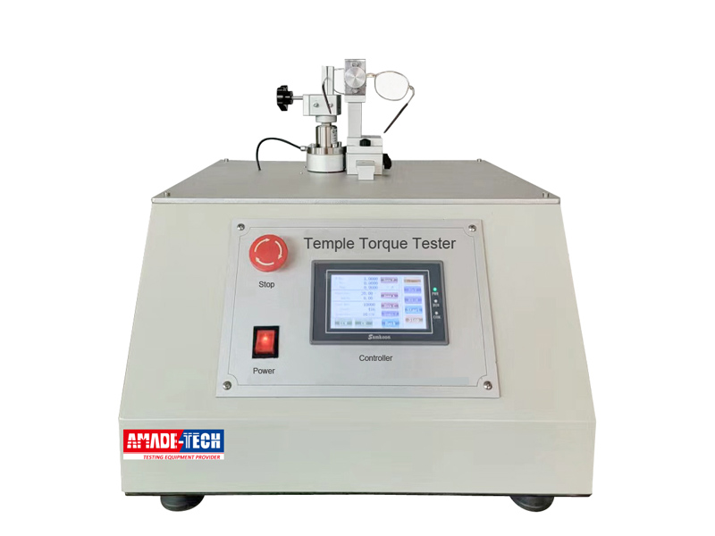 Spectacle Temple Torque Tester