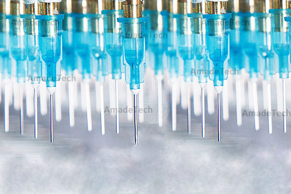 dripping needles of IPX1 IPX2 test setup